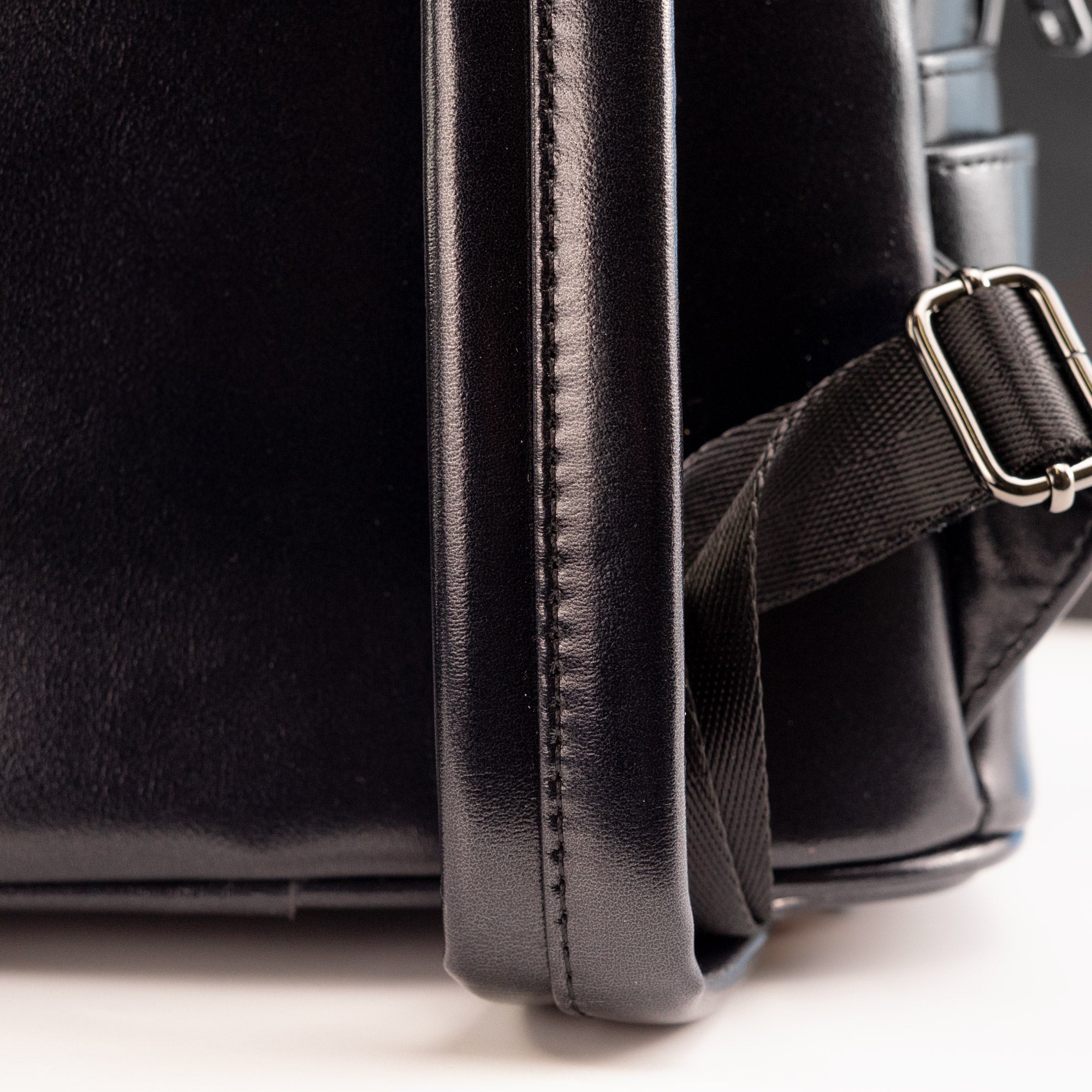 Loungefly x Disney Minnie Mouse Midnight Black Quilted Mini Backpack