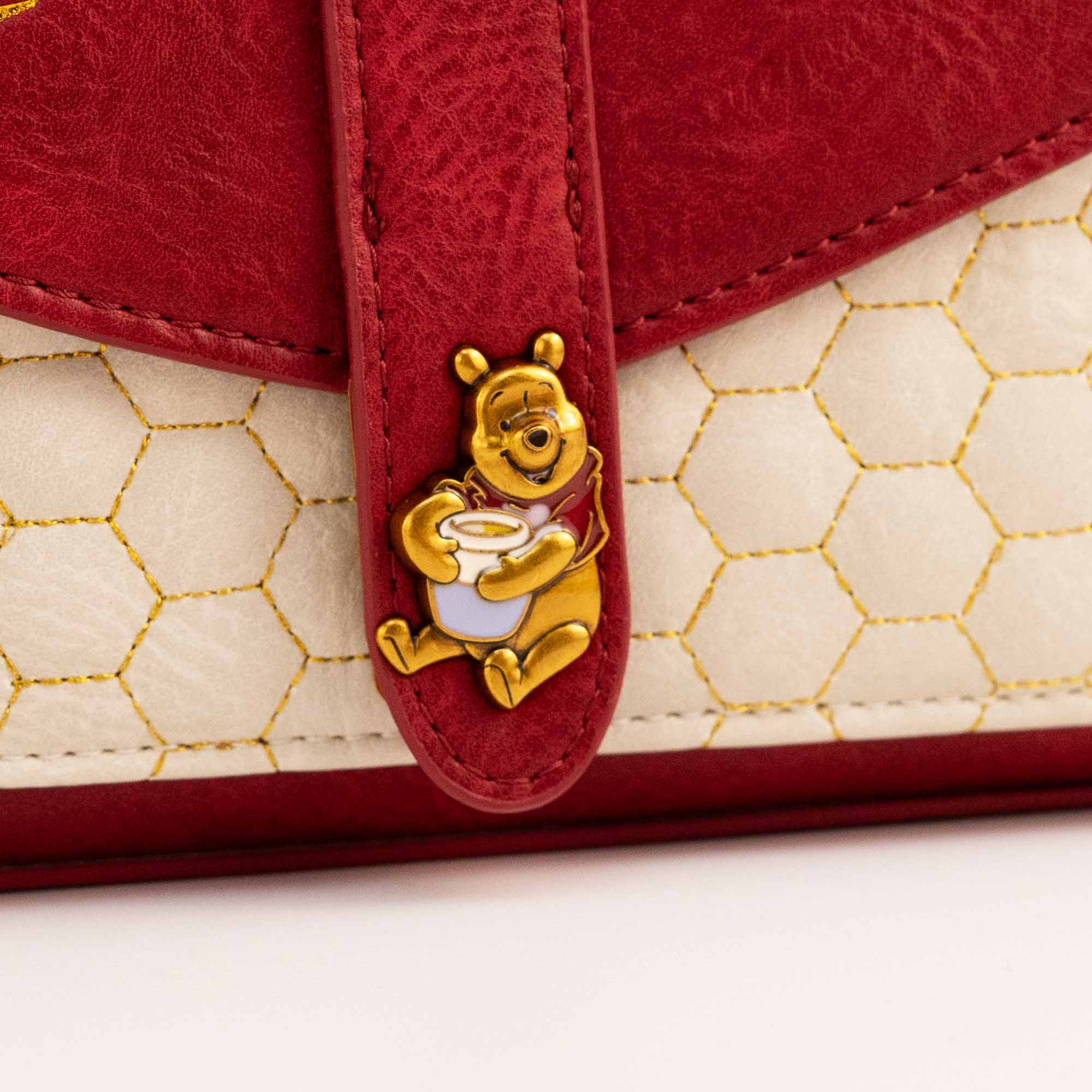 Loungefly x Disney Winnie the Pooh Minimalist Honeycomb Quilted Handbag