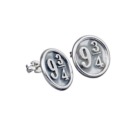 Harry Potter Platform 9¾ Sterling Silver Stud Earrings - GeekCore