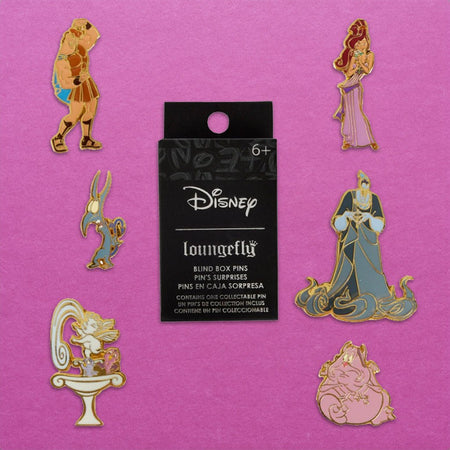 Loungefly x Disney Hercules 25th Anniversary Blind Box Mystery Pin - GeekCore