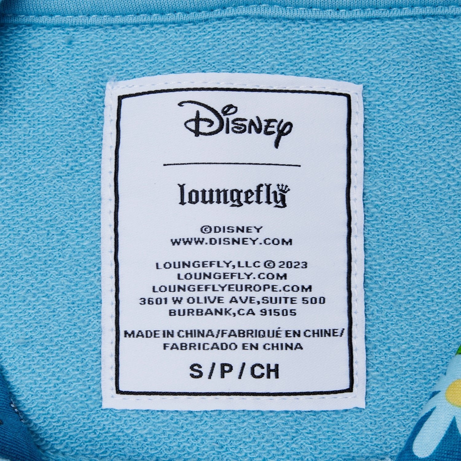 Loungefly x Disney Lilo and Stitch Springtime Stitch Unisex Hoodie - GeekCore