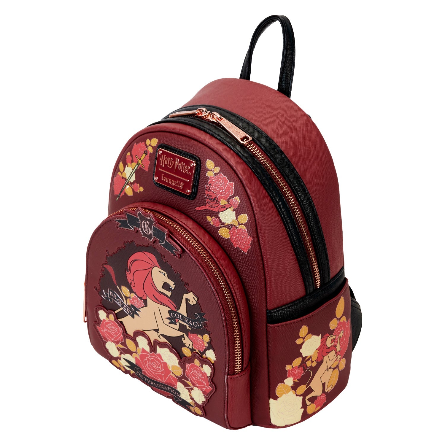 Loungefly x Harry Potter Gryffindor House Tattoo Mini Backpack - GeekCore