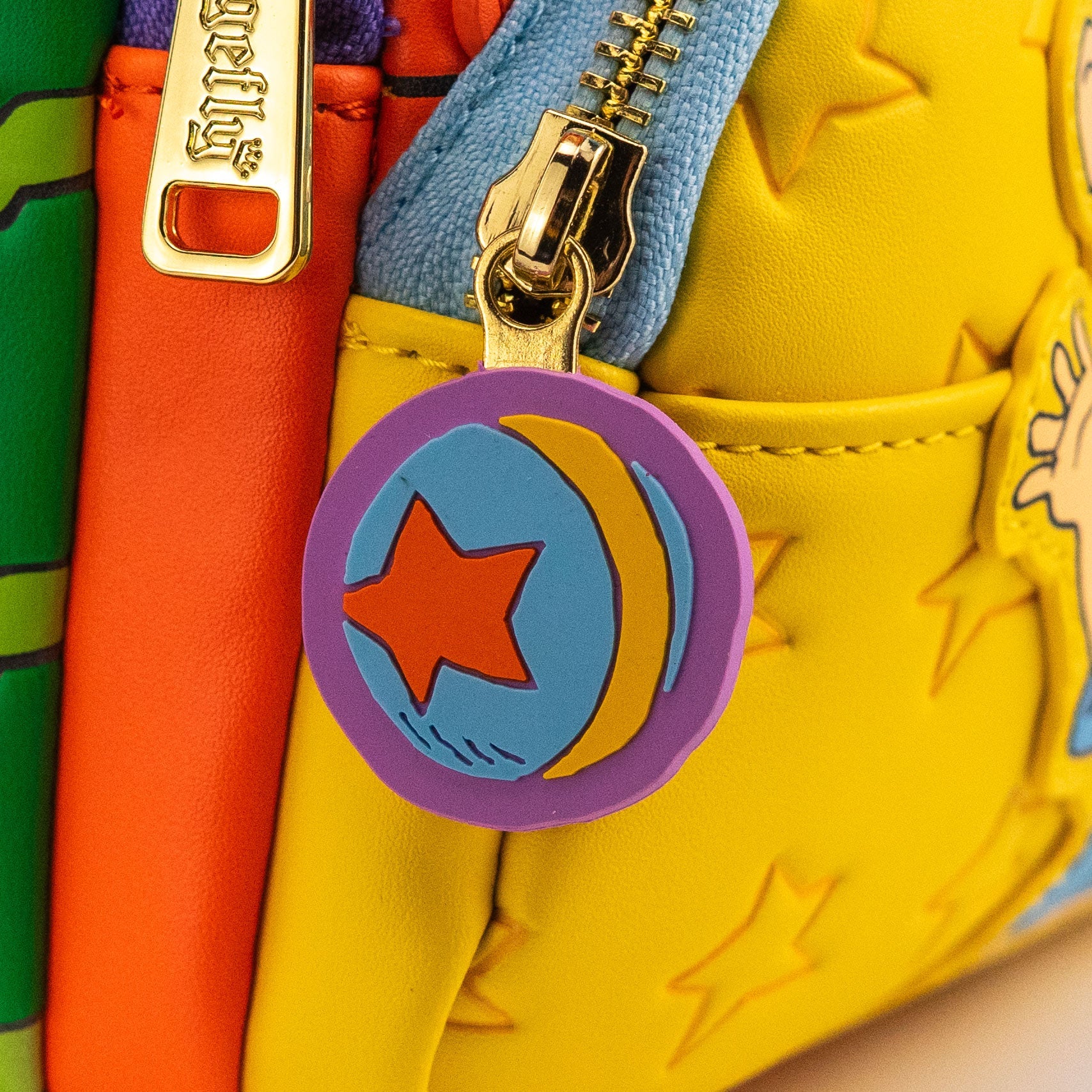 Loungefly x Nickelodeon Rugrats Tommy, Chucky & Angelica Triple Pocket Mini Backpack - GeekCore
