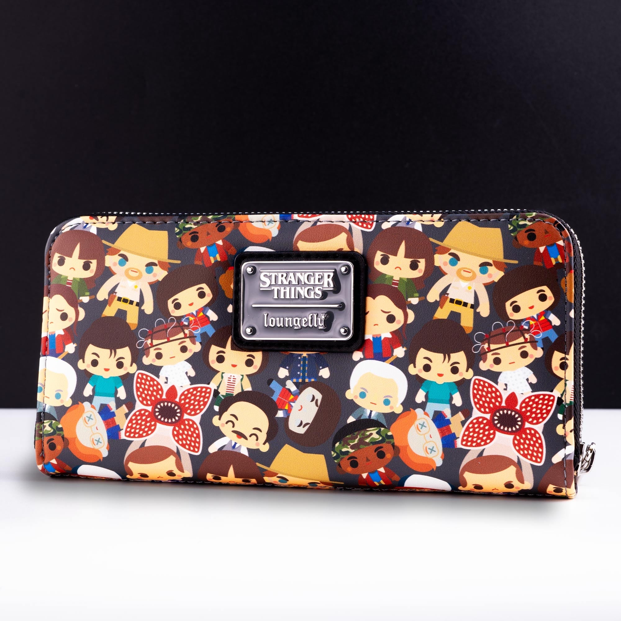 Loungefly x Stranger Things Chibi AOP Wallet - GeekCore