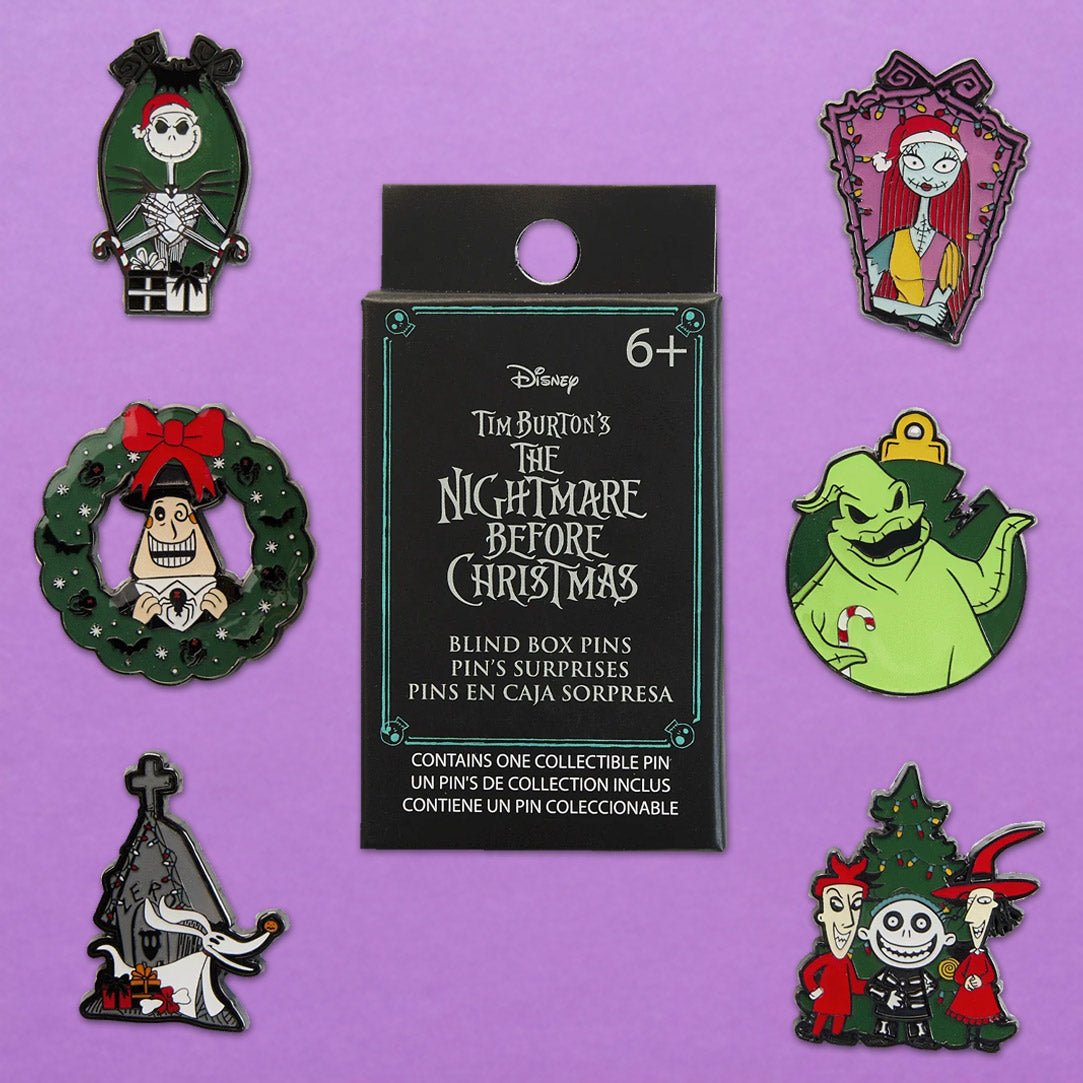 Loungefly x The Nightmare Before Christmas Holiday Blind Box Mystery Pin - GeekCore