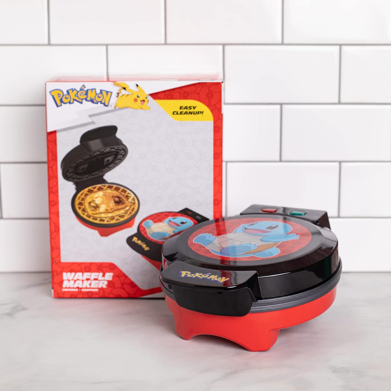 Pokémon Squirtle Electronic Waffle Maker - GeekCore