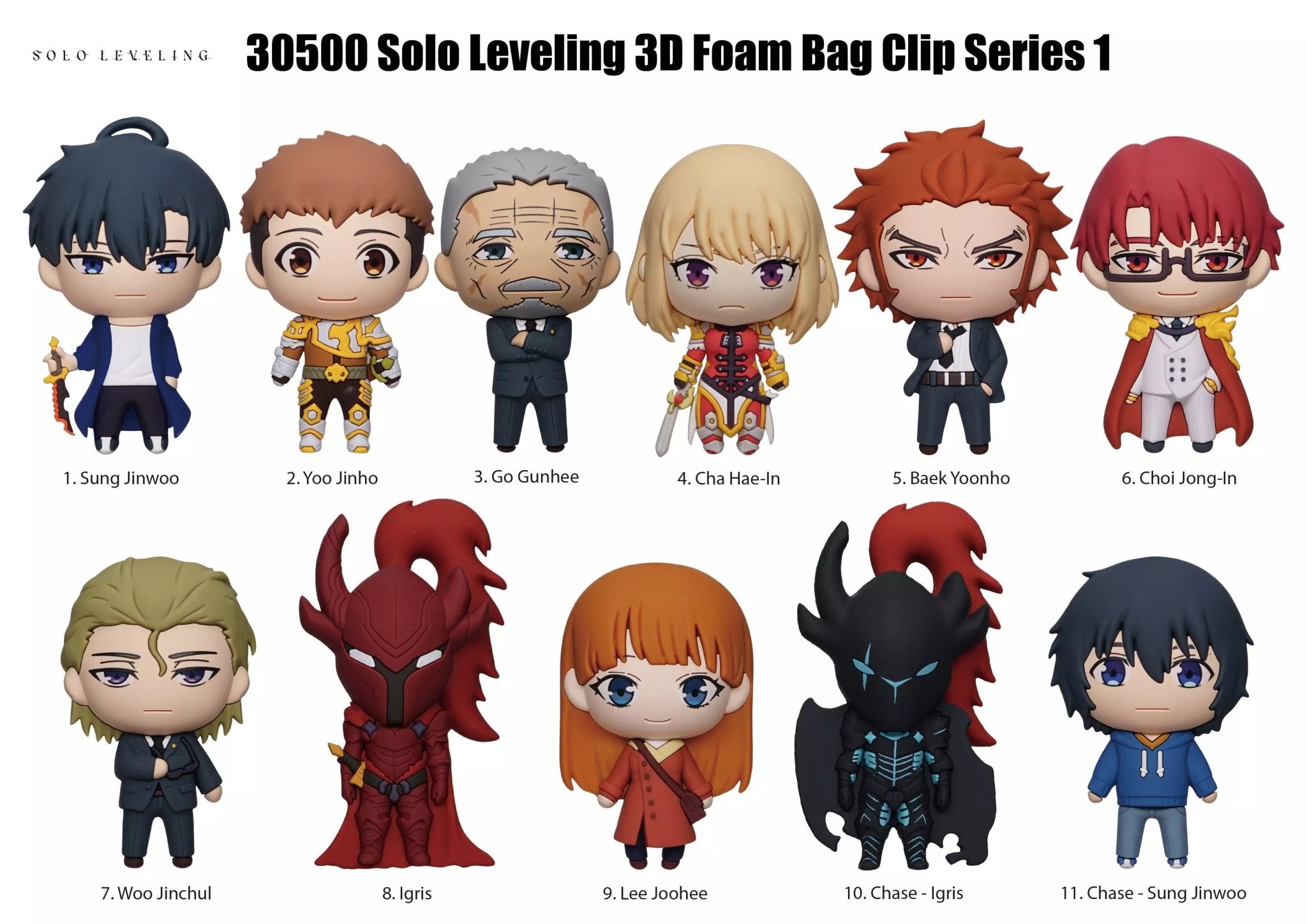 Solo Leveling Series 1 Blind Bag Mystery Bag Clip - GeekCore