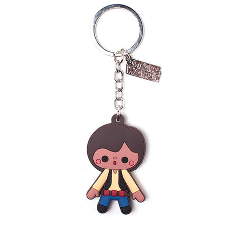 Star Wars Han Solo Rubber Key Chain - GeekCore