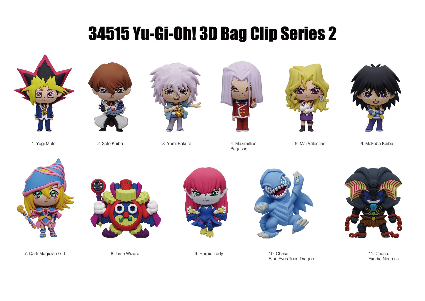 Yu-Gi-Oh! Series 2 Blind Bag Mystery Bag Clip