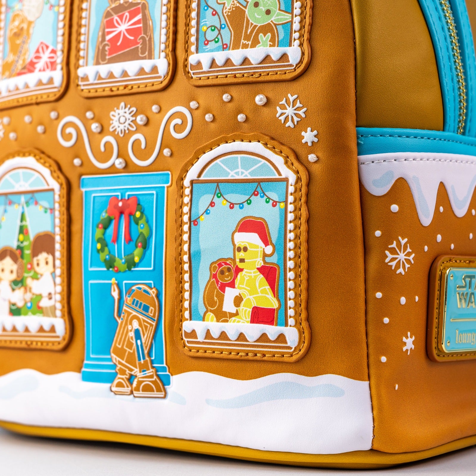 Loungefly x Star Wars Festive Gingerbread House Mini Backpack