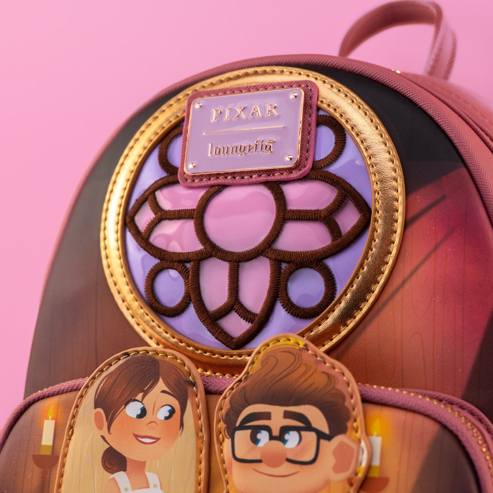 Loungefly x Disney Pixar Up Carl and Ellie Wedding Scene Mini Backpack