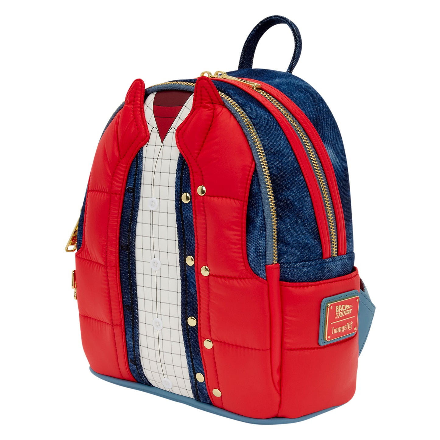 Loungefly x Back To The Future Marty Mcfly Cosplay Mini Backpack