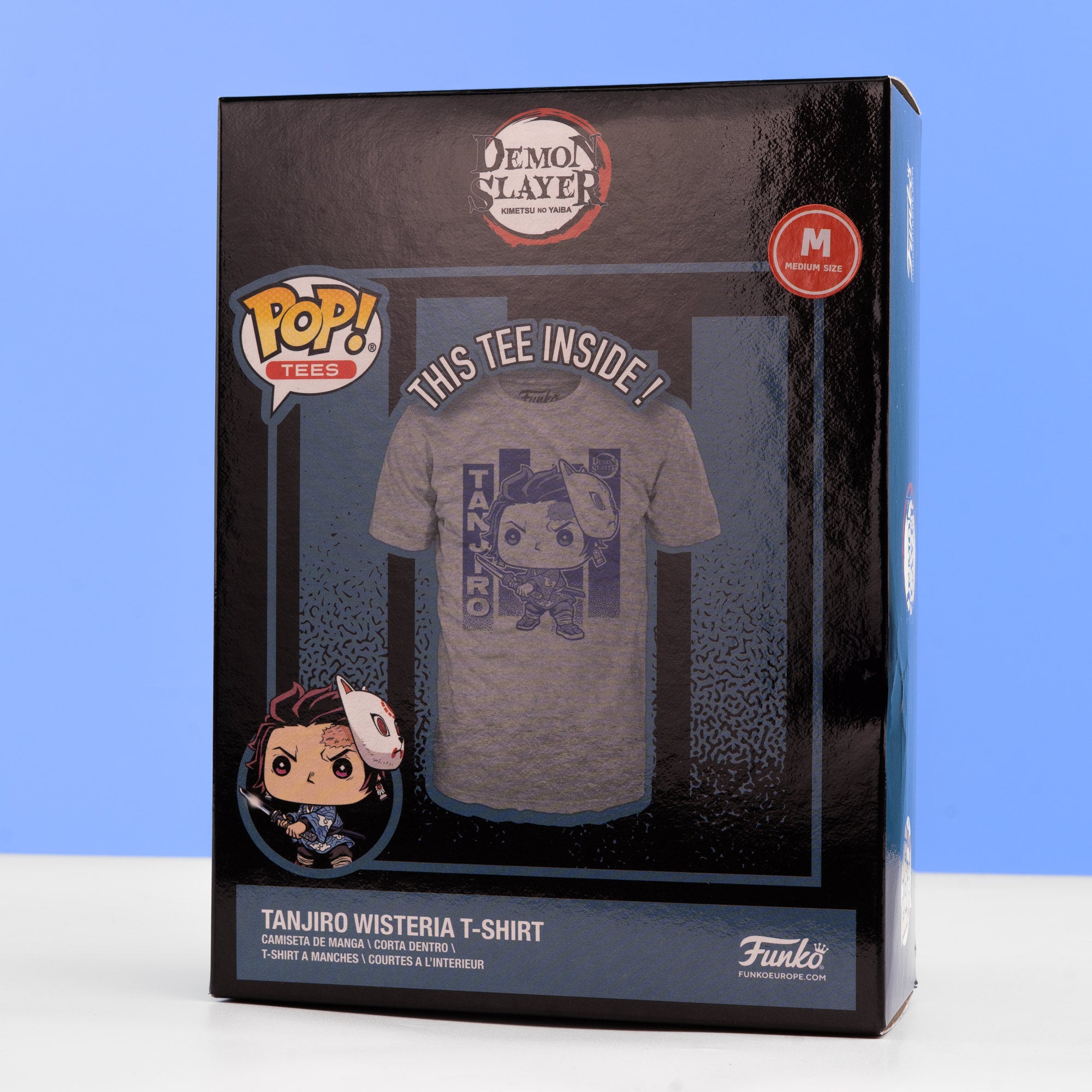 Demon Slayer Tanjiro with Wisteria Funko Boxed Tee