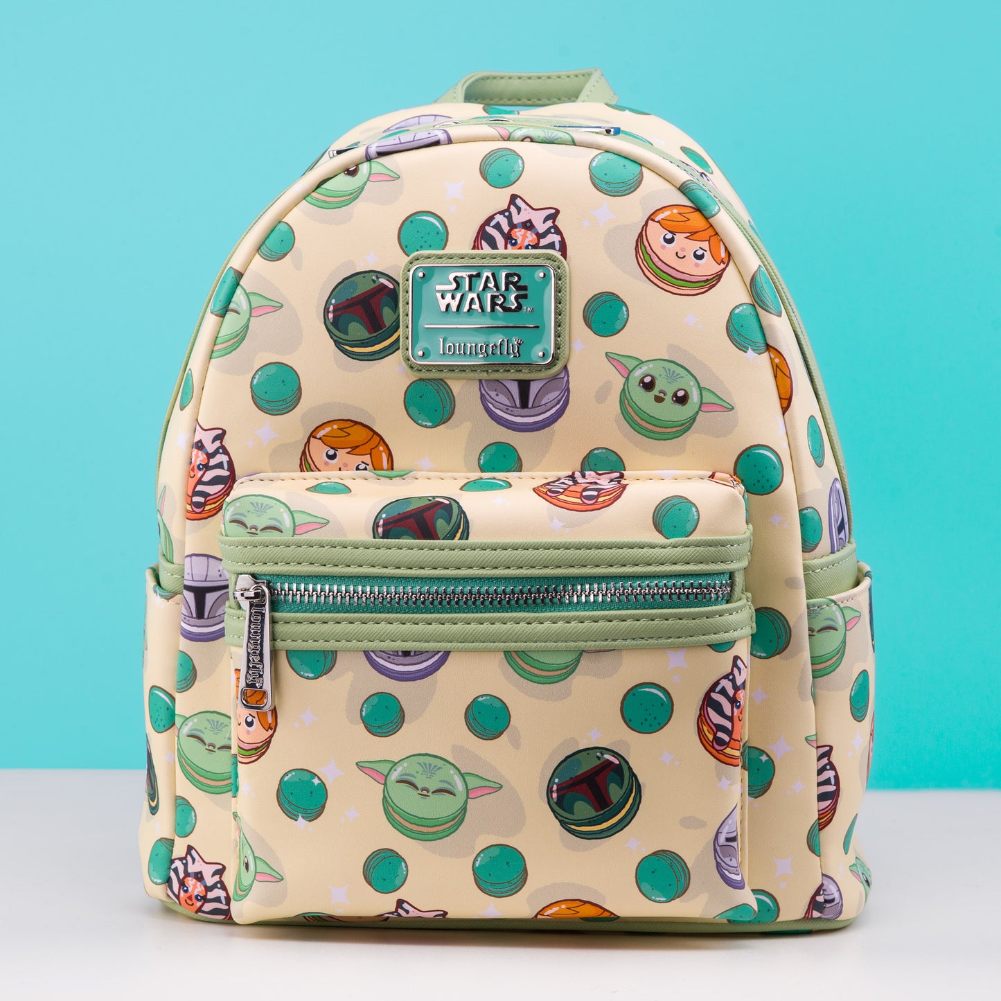 Loungefly x Star Wars Character Macarons Print Mini Backpack