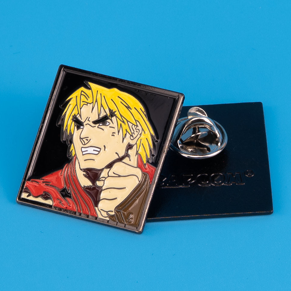 Street Fighter 12 Character Enamel Pin Set with Collectors Tin
