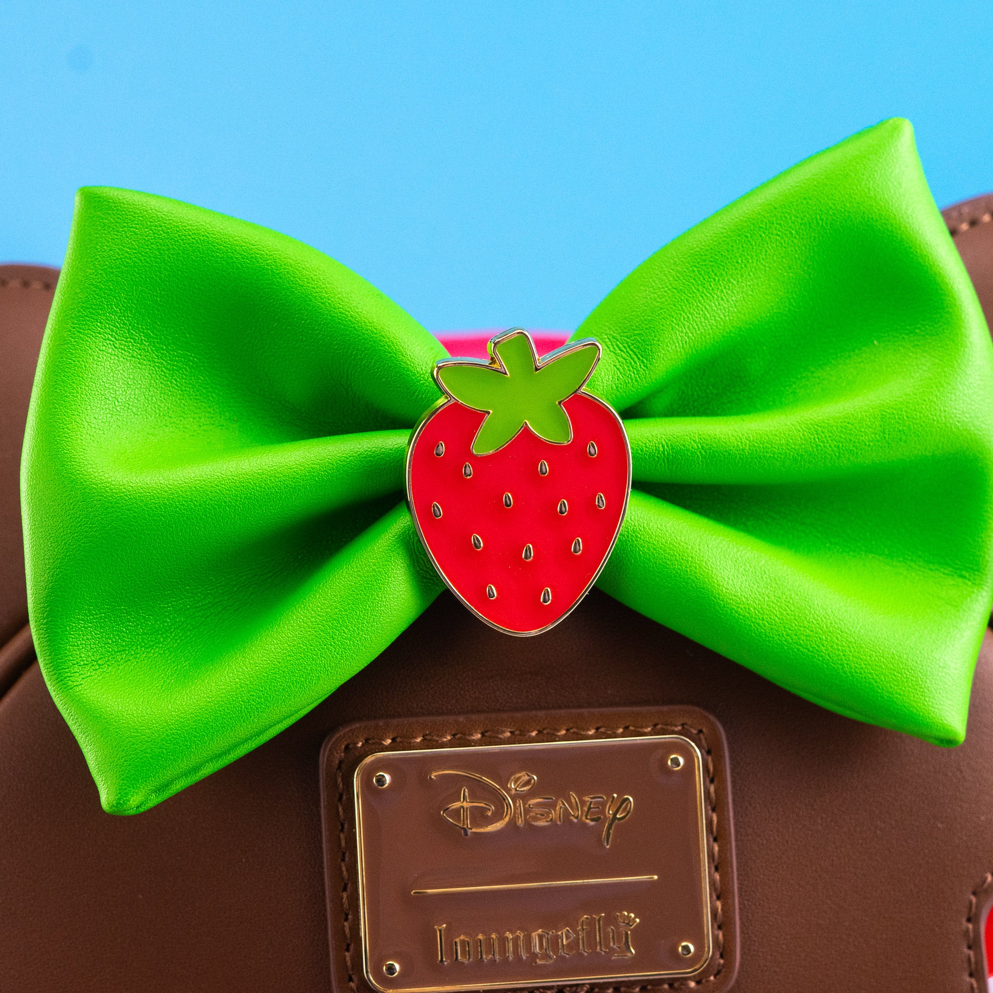 Loungefly x Disney Minnie Mouse Chocolate Strawberry Scented Mini Backpack