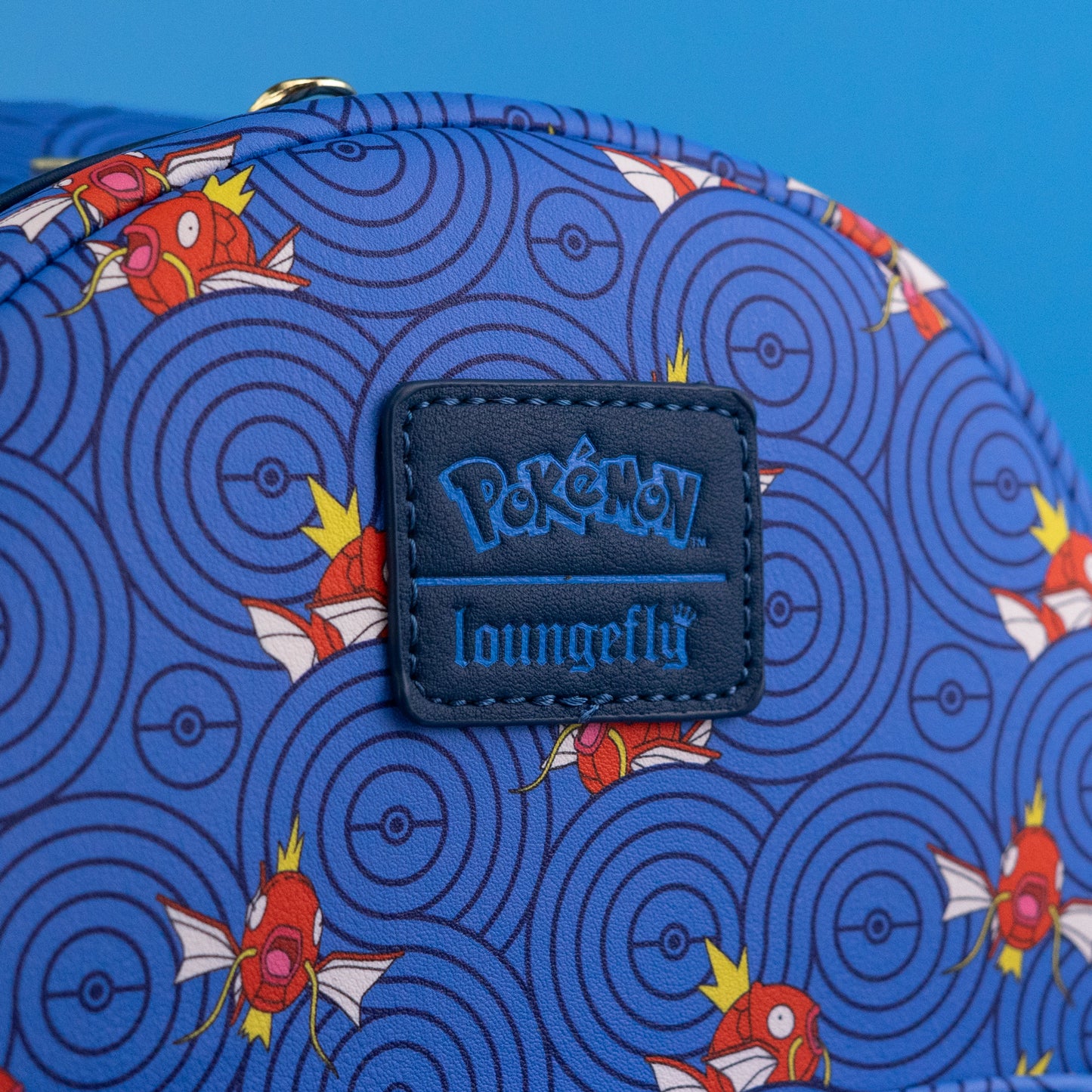 Loungefly x Pokémon Magikarp Print Mini Backpack