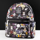 Loungefly x Disney The Nightmare Before Christmas Character All Over Print Mini Backpack