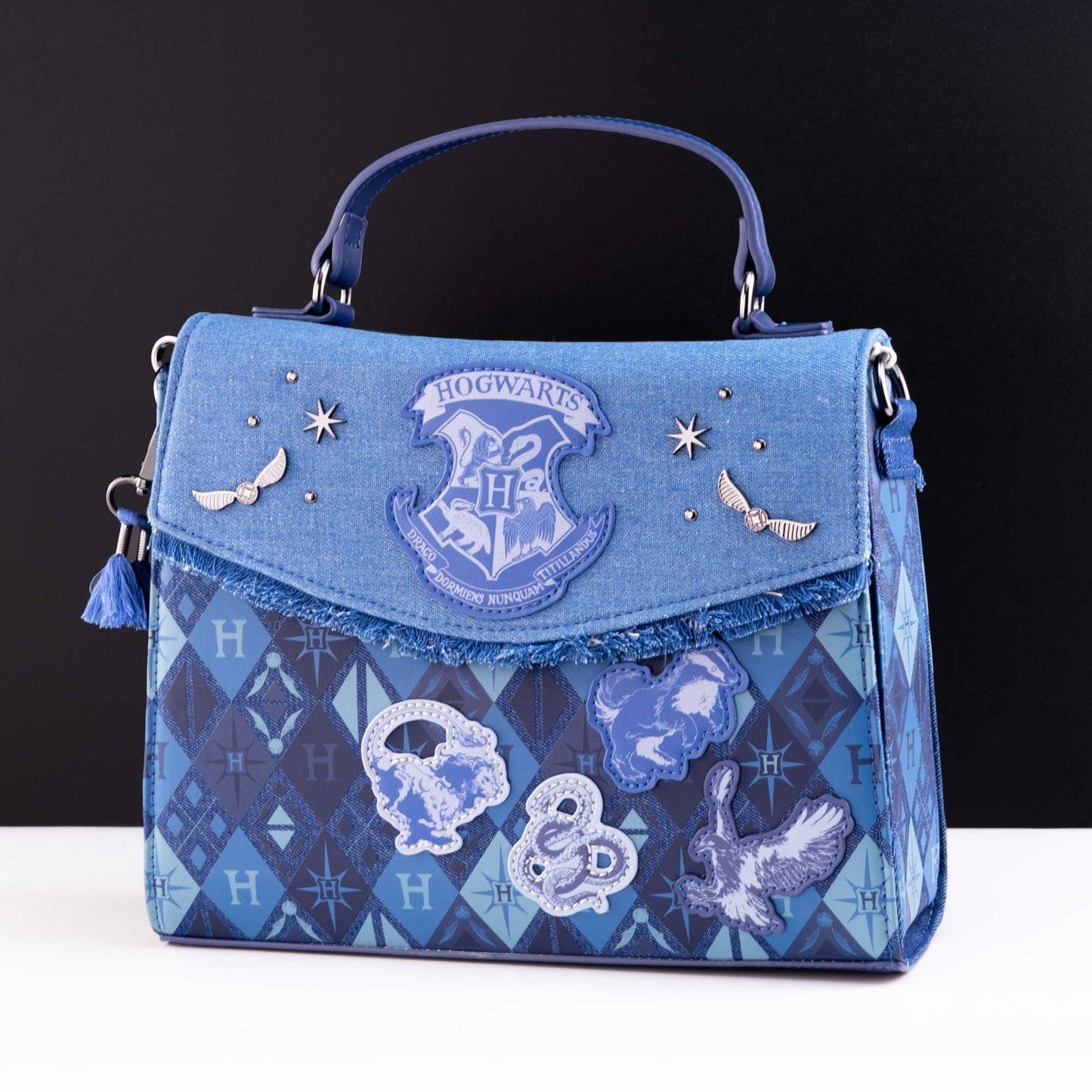 Loungefly x Harry Potter Denim Crossbody Bag
