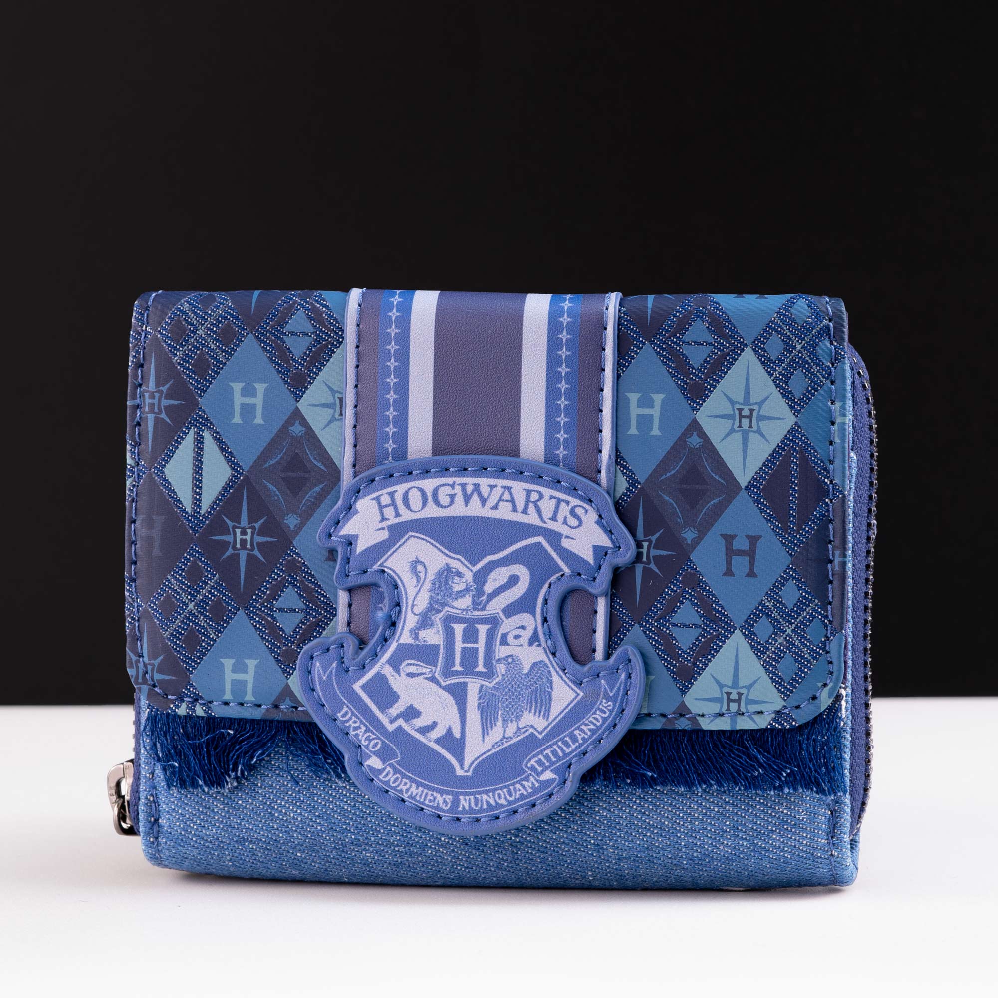 Loungefly x Harry Potter Denim Tri-Fold Wallet