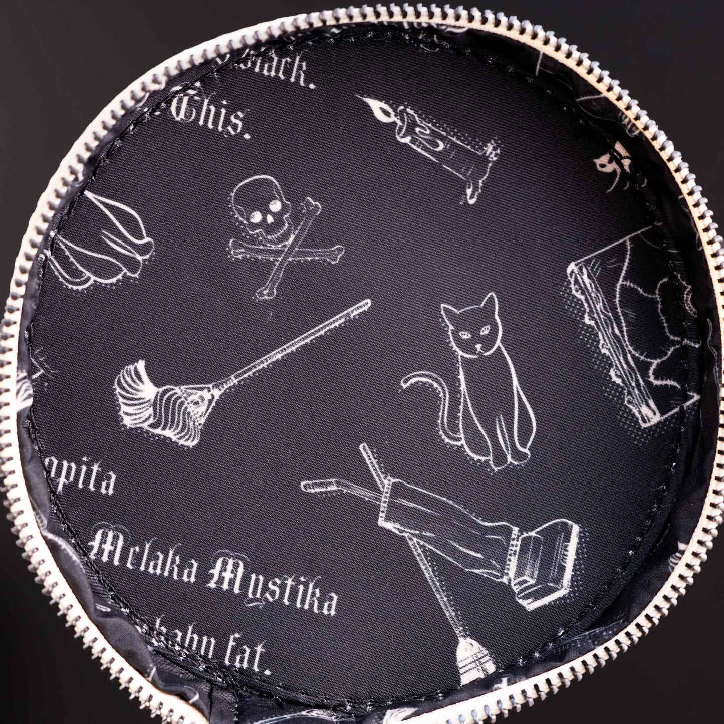 Loungefly x Disney Hocus Pocus Black Flame Candle Crossbody Bag