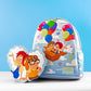 Loungefly x Disney Pixar Up Carl and Ellie Foil Hearts Balloons Mini Backpack With Coin Bag
