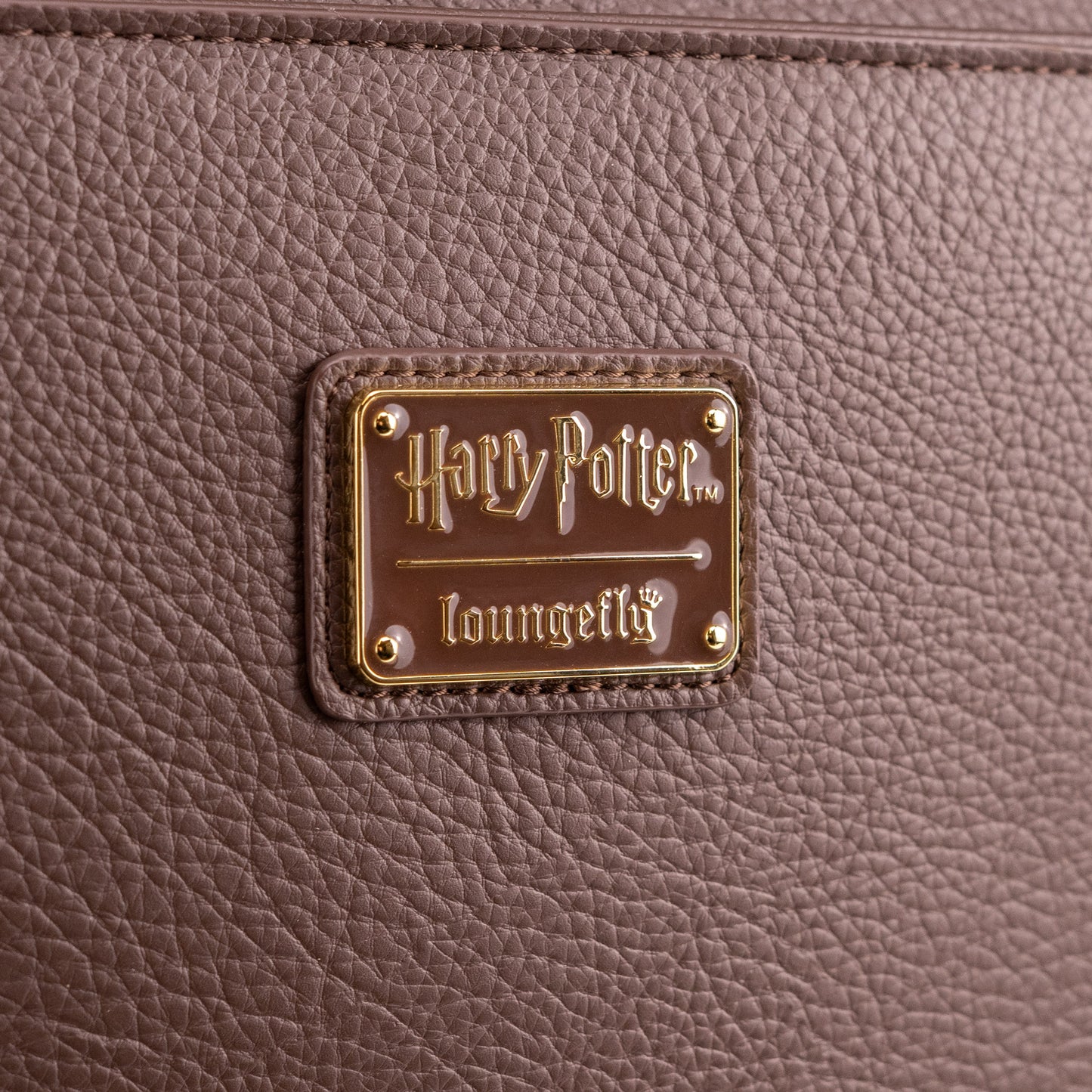 Loungefly x Harry Potter Brown Elder Wand Crossbody Tote Bag