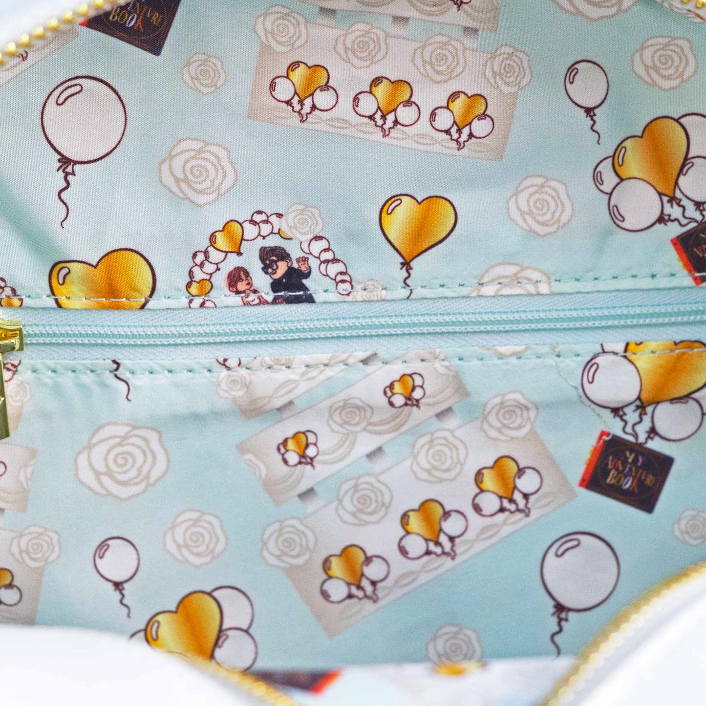 Loungefly x Disney Pixar Up Carl and Ellie Figural Wedding Cake Mini Backpack