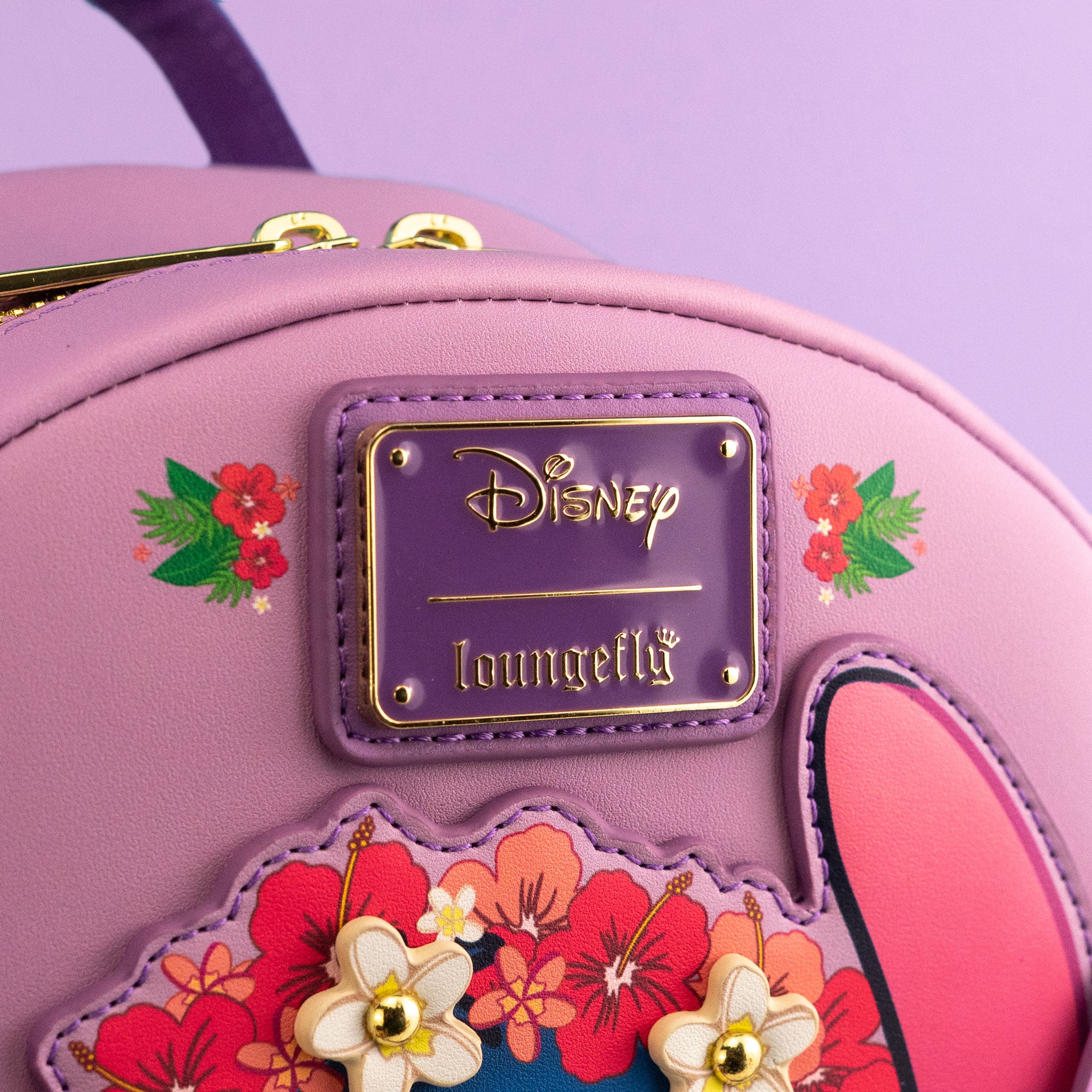 Loungefly x Disney Stitch & Scrump Reading Book Mini Backpack