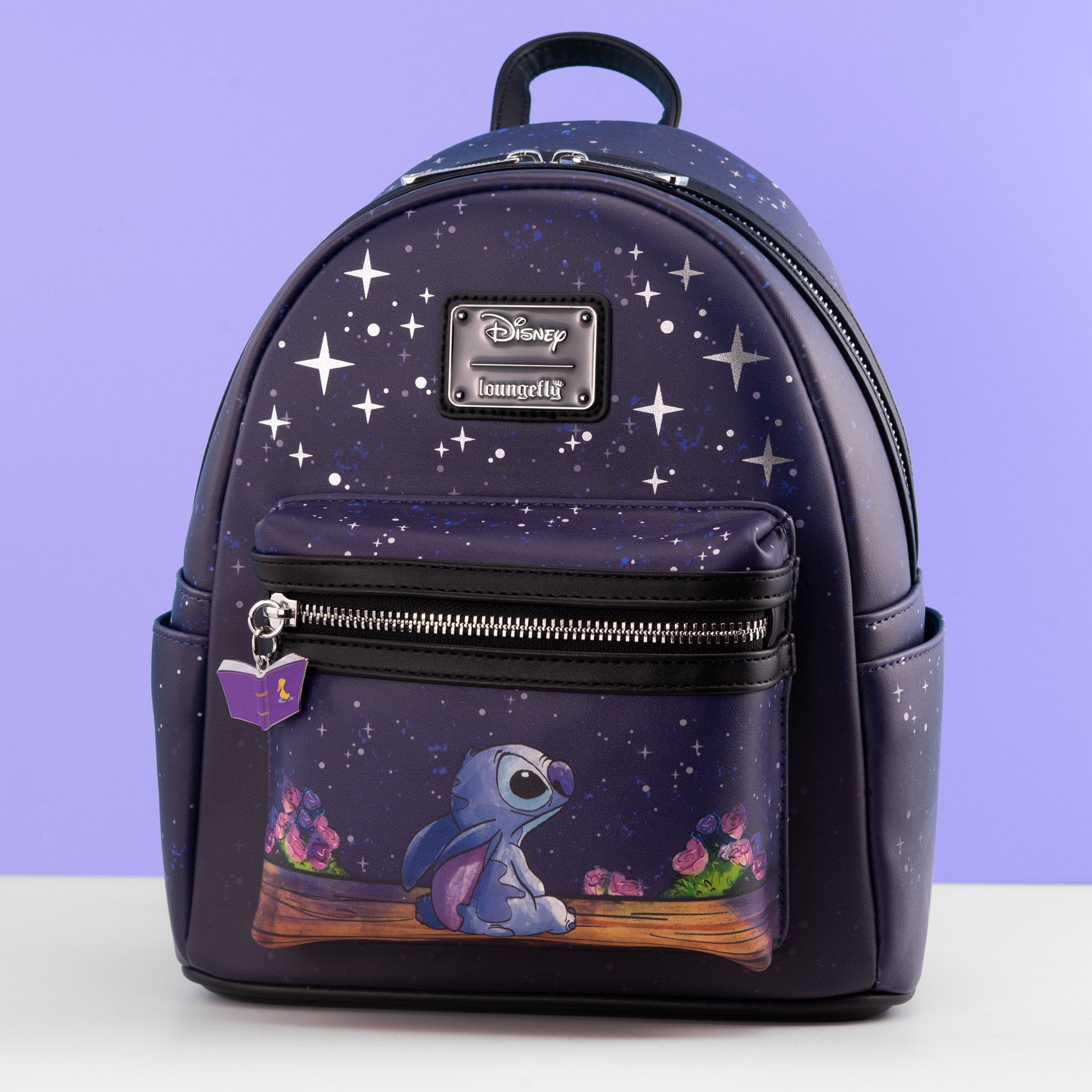 Loungefly x Disney Lilo & Stitch Starry Night Stitch Mini Backpack