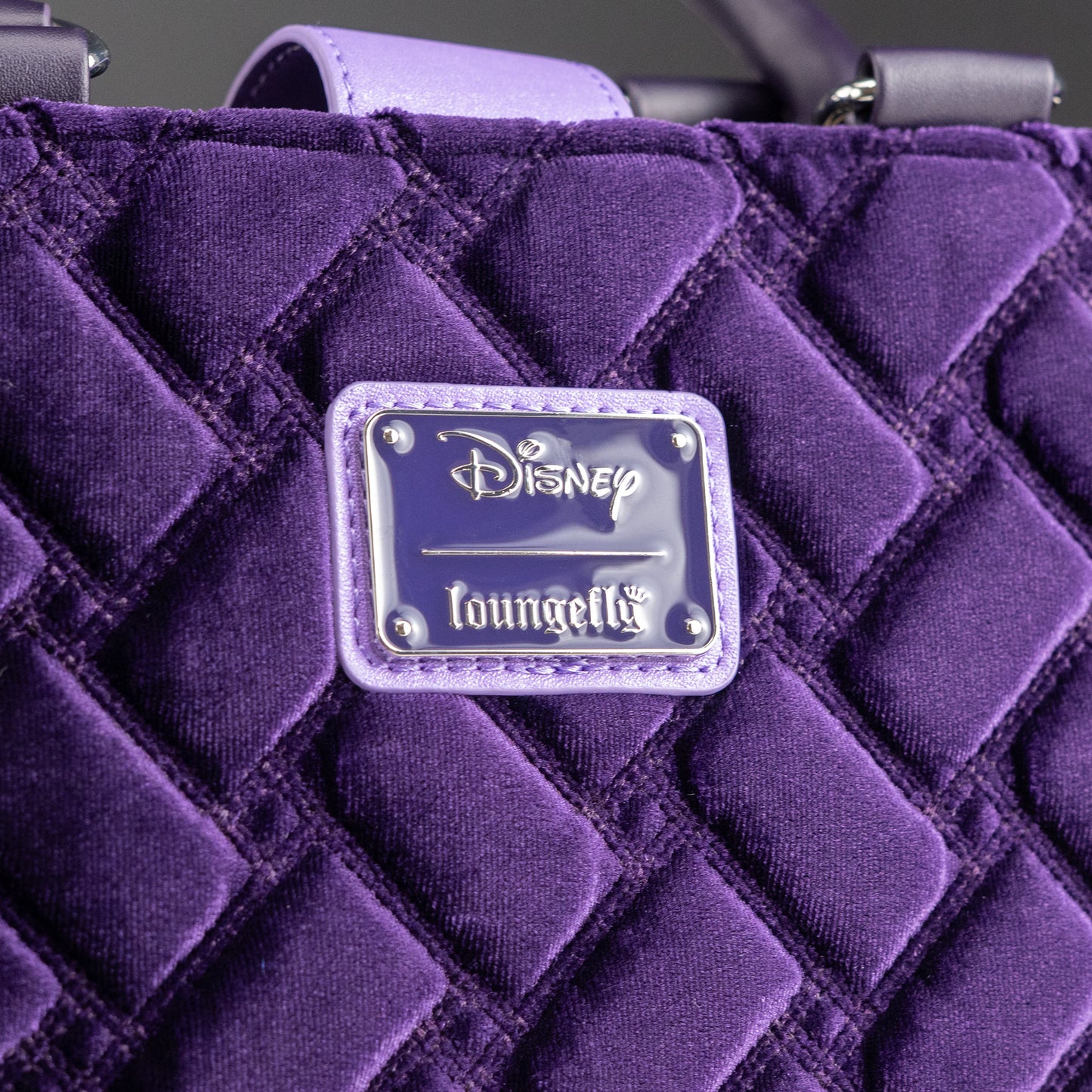 Loungefly x Disney The Little Mermaid Ursula Quilted Velvet Handbag