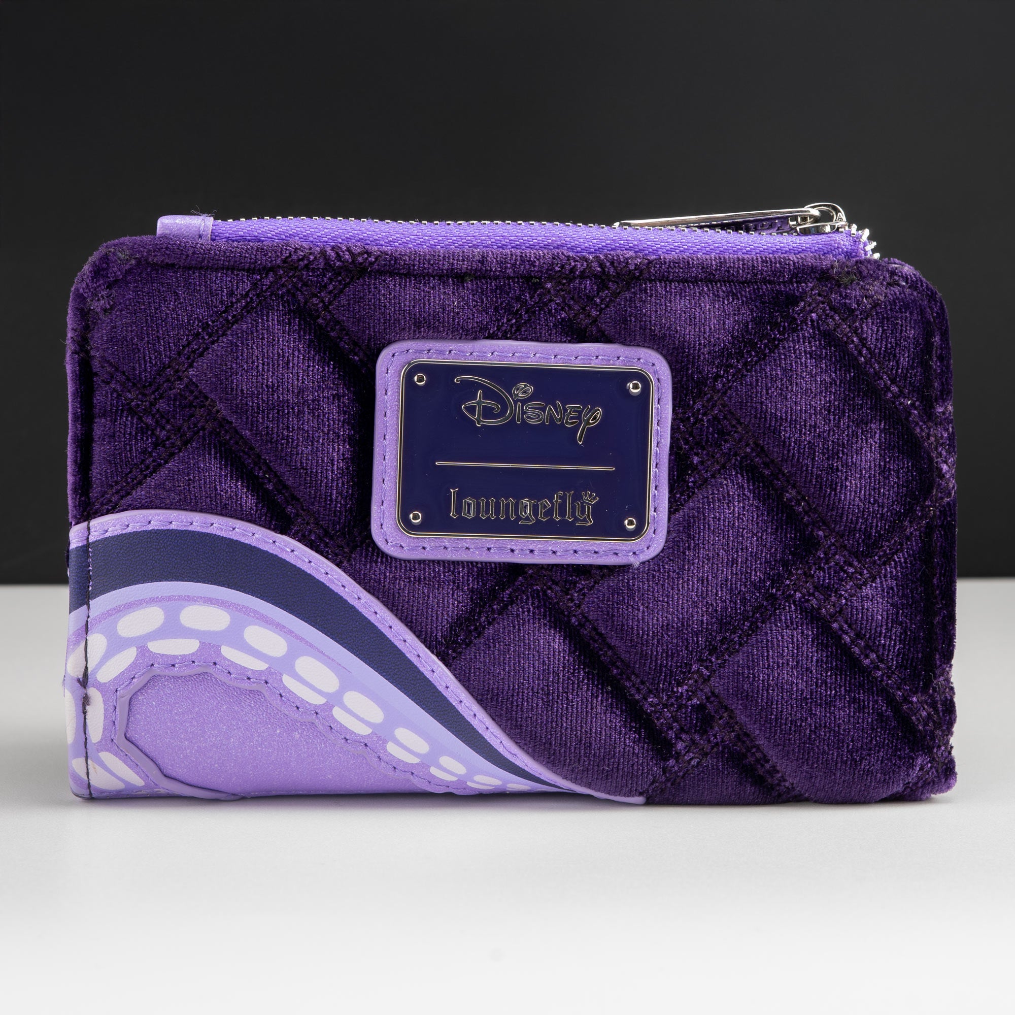 Loungefly x Disney The Little Mermaid Ursula Quilted Velvet Wallet