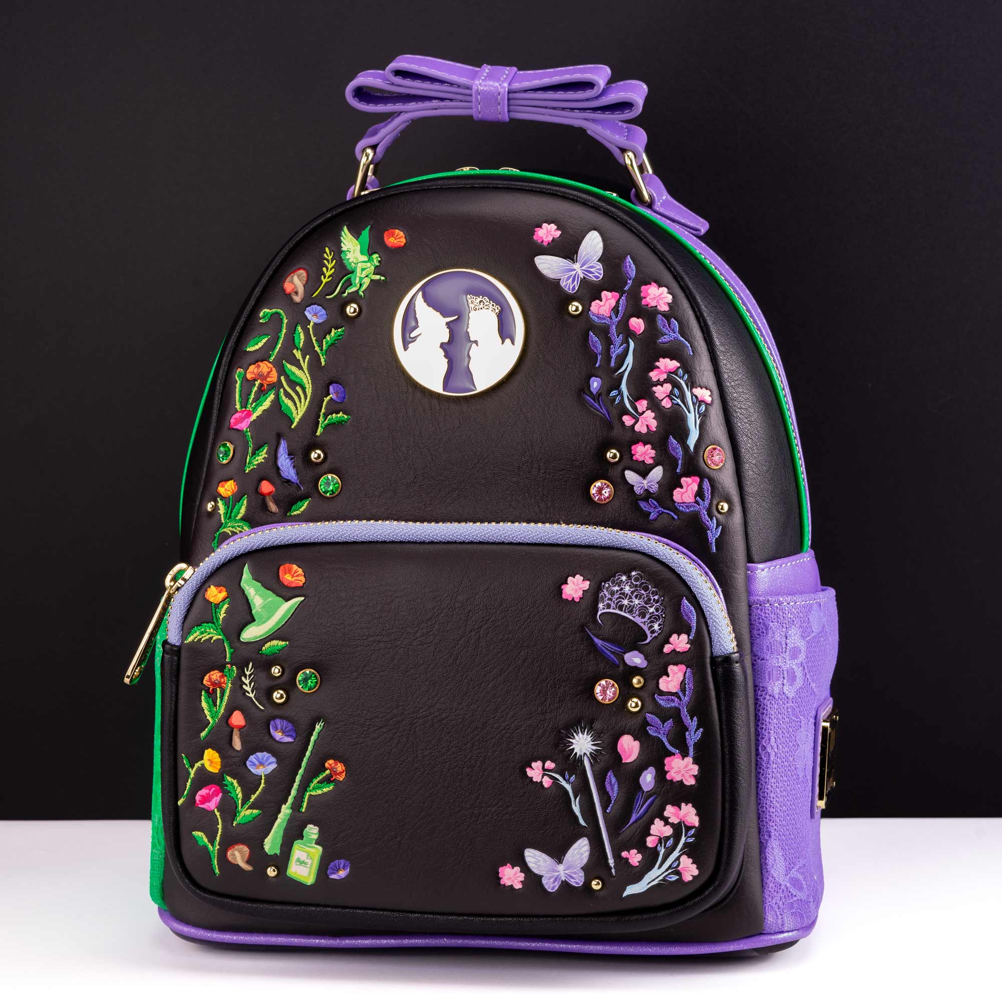 Loungefly x  Wicked Floral & Lace Mini Backpack