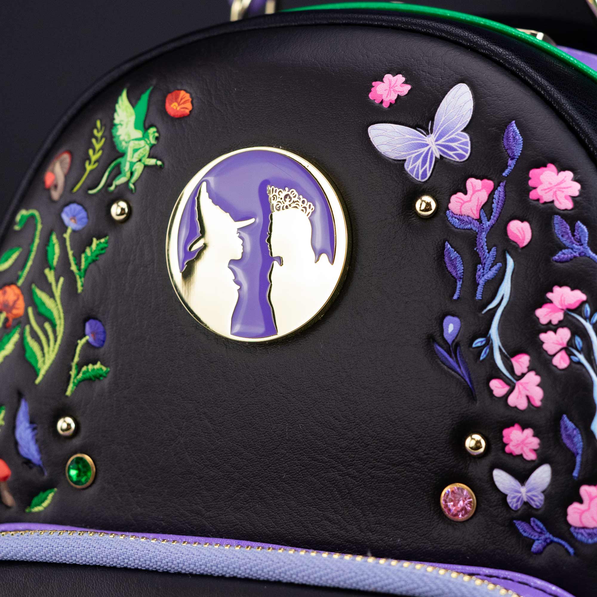 Loungefly x  Wicked Floral & Lace Mini Backpack