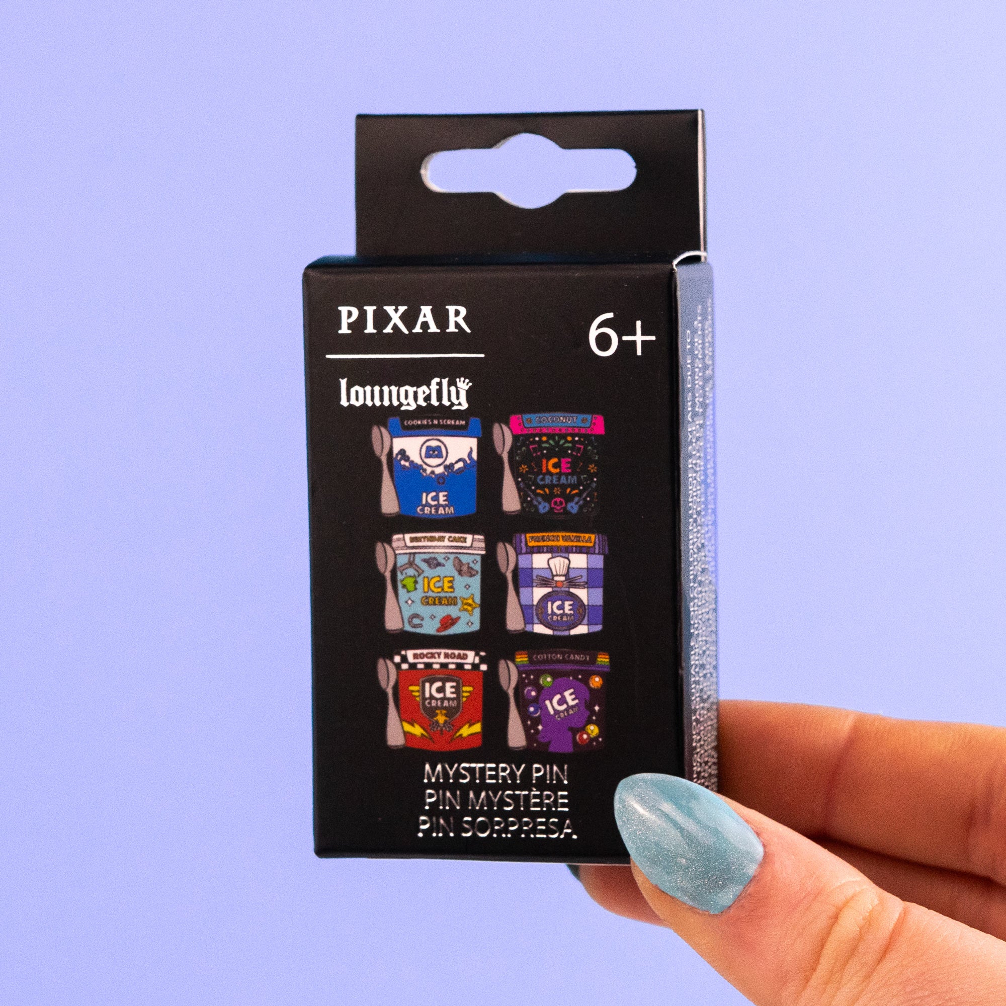 Loungefly x Disney Pixar Ice Cream Tub Blind Box Mystery Pin