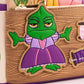 Loungefly x Disney Rapunzel and Pascal Dress Making Mini Backpack