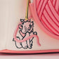 Loungefly x Disney The Aristocats Heart Yarn Plush Mini Backpack