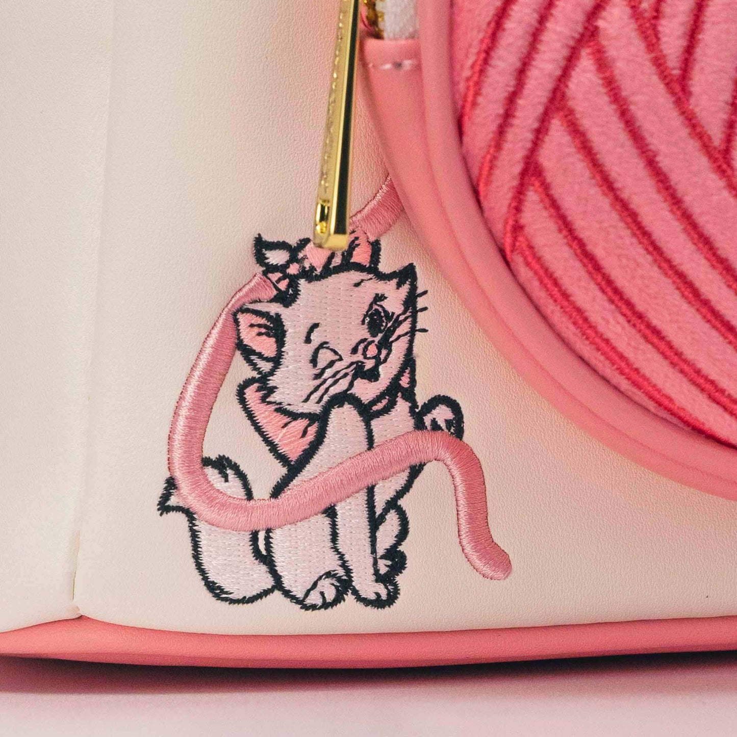 Loungefly x Disney The Aristocats Heart Yarn Plush Mini Backpack