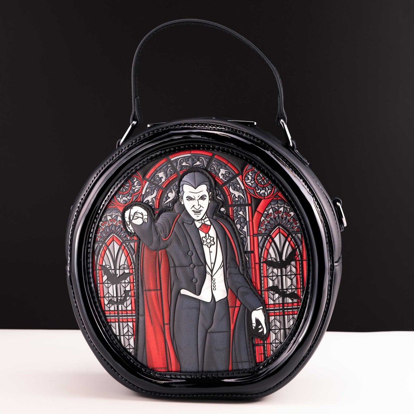 Loungefly x Universal Monsters Dracula & Frankenstein Crossbody Bag