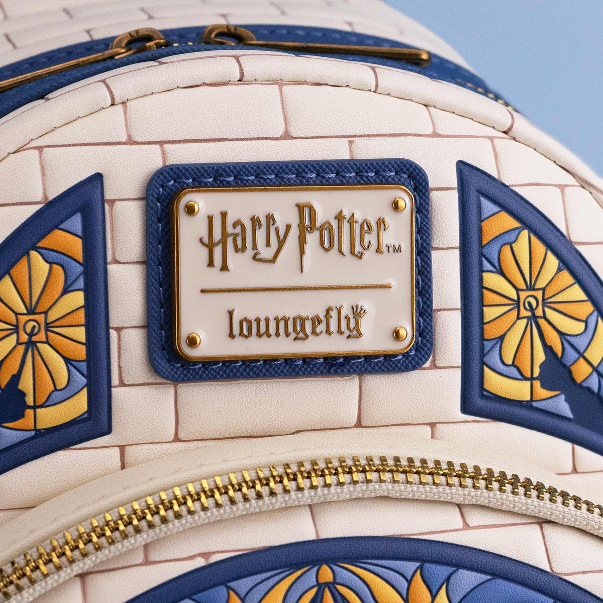Loungefly x Harry Potter Hogwarts Stained Glass Mini Backpack