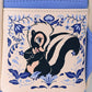 Loungefly x Disney Bambi Blue Floral Mini Backpack