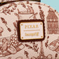 Loungefly x Disney Ratatouille Remy Sketches Mini Backpack