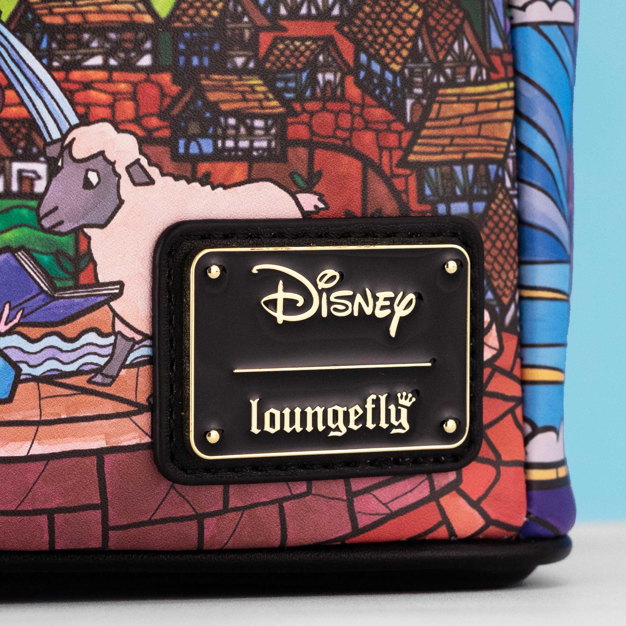 Loungefly x Disney Beauty and the Beast Belle Castle Mini Backpack