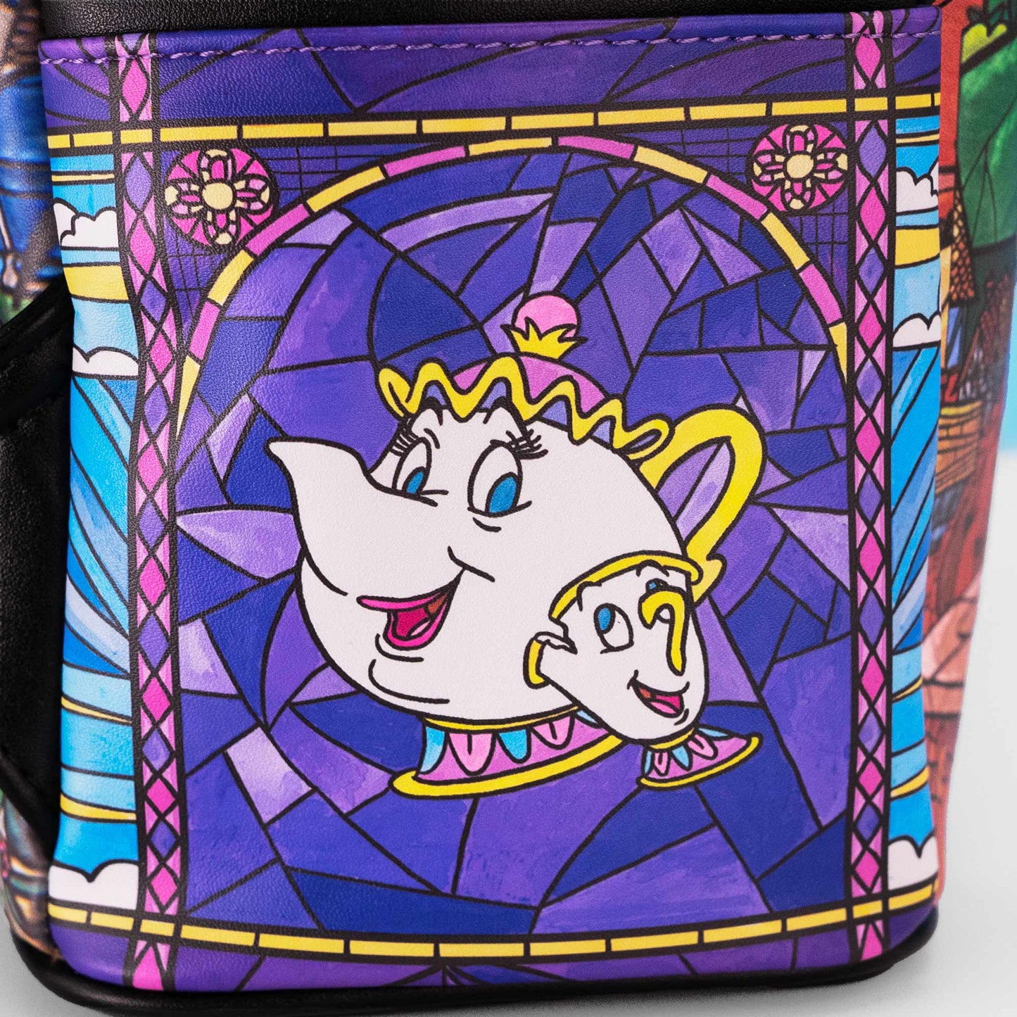 Loungefly x Disney Beauty and the Beast Belle Castle Mini Backpack