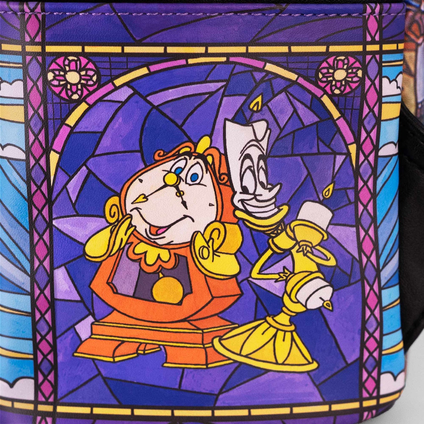 Loungefly x Disney Beauty and the Beast Belle Castle Mini Backpack