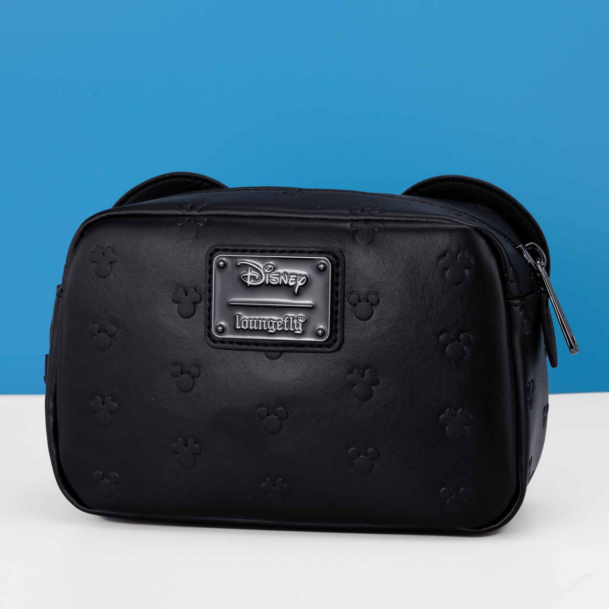 Loungefly x Disney Mickey & Minnie Debossed AOP Cosmetic Bag