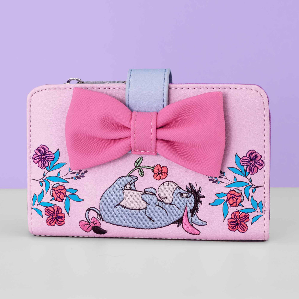 Loungefly x Disney Winnie the Pooh Eeyore Floral Bow Wallet