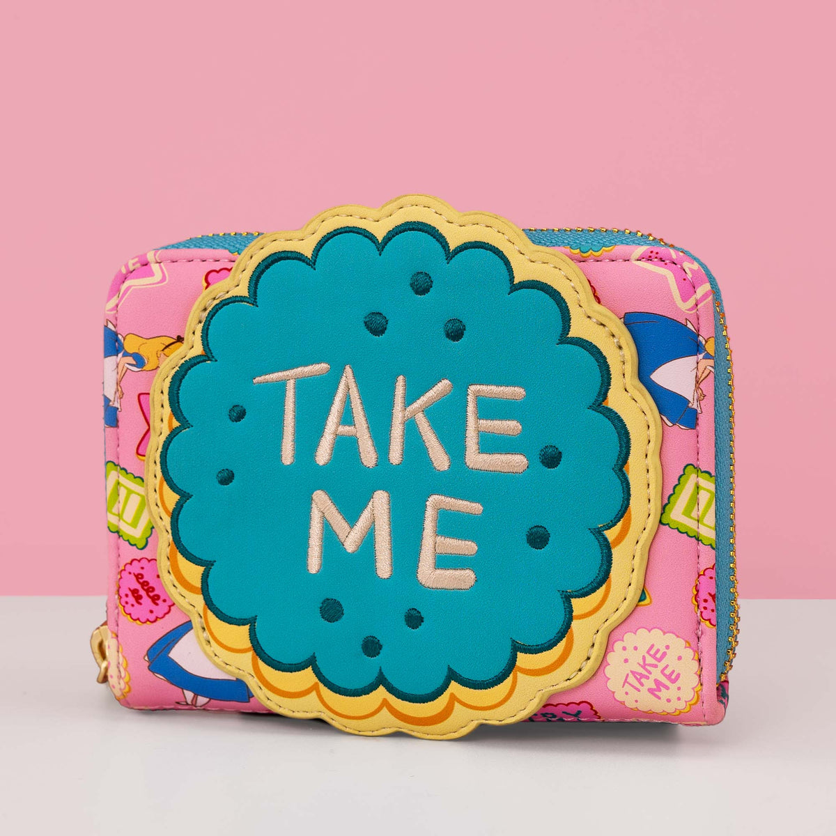 Loungefly x Disney Alice in Wonderland Cookies AOP Wallet