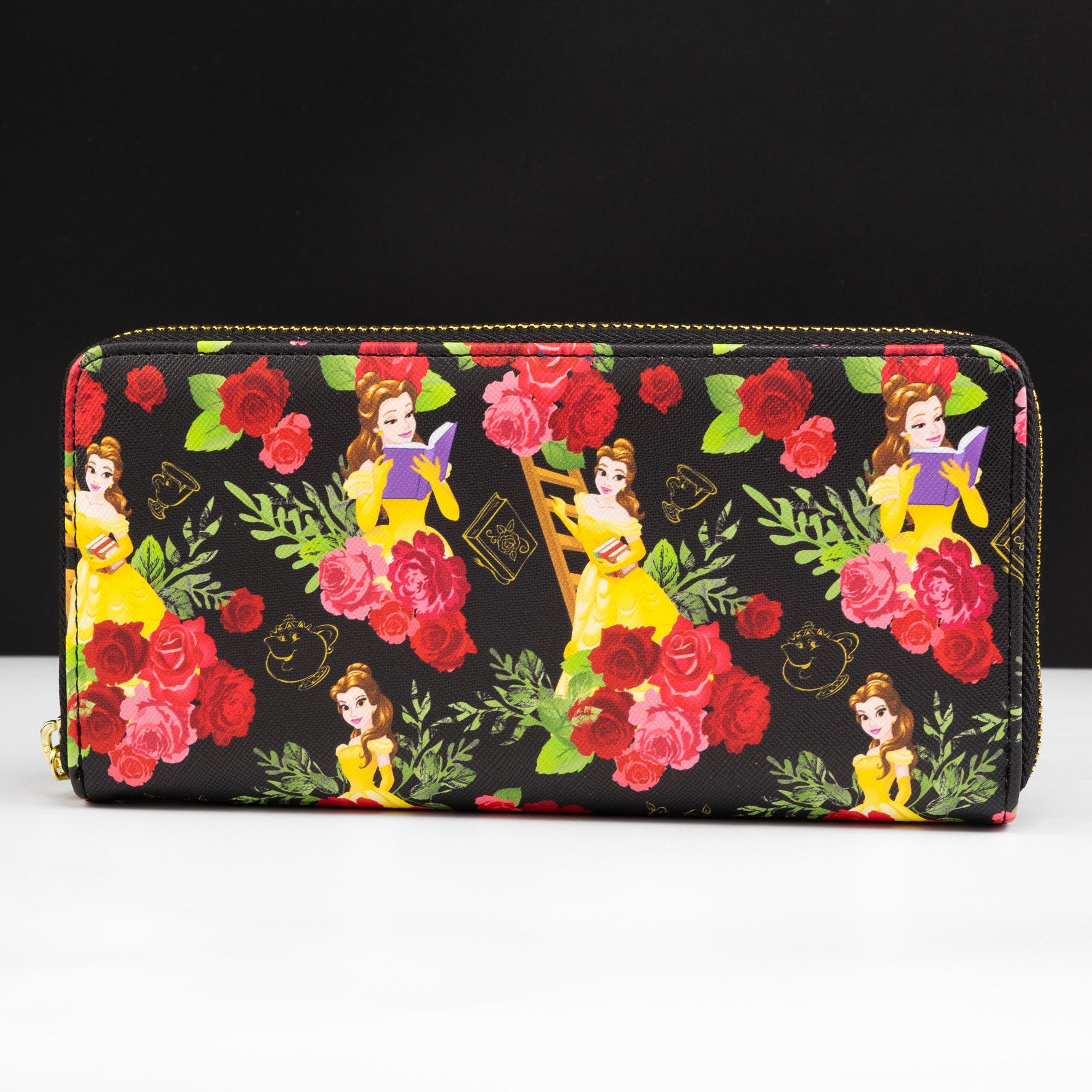 Loungefly x Disney Beauty and the Beast Belle Roses Purse