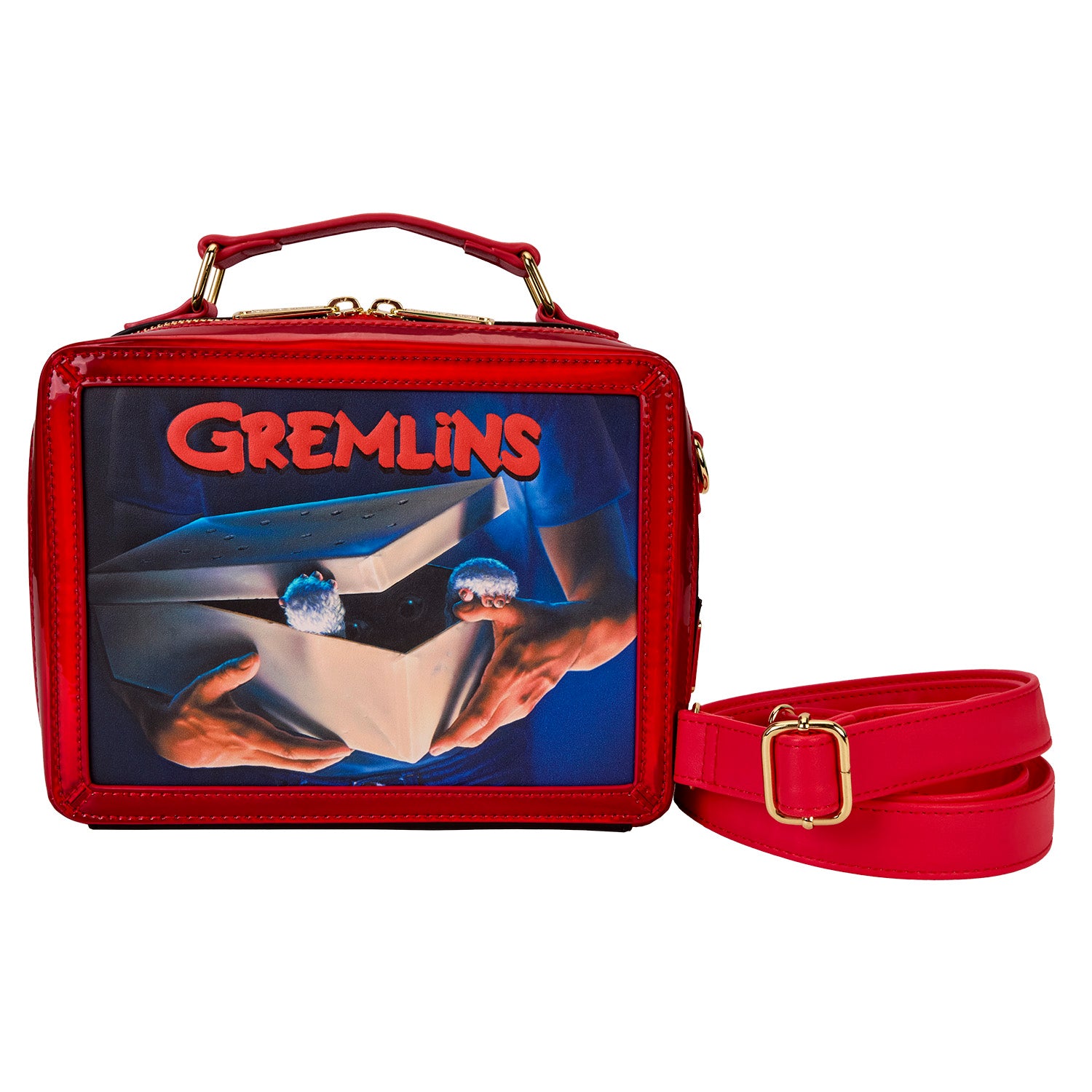 Loungefly x Gremlins 40th Anniversary Vintage Lunchbox Crossbody Bag